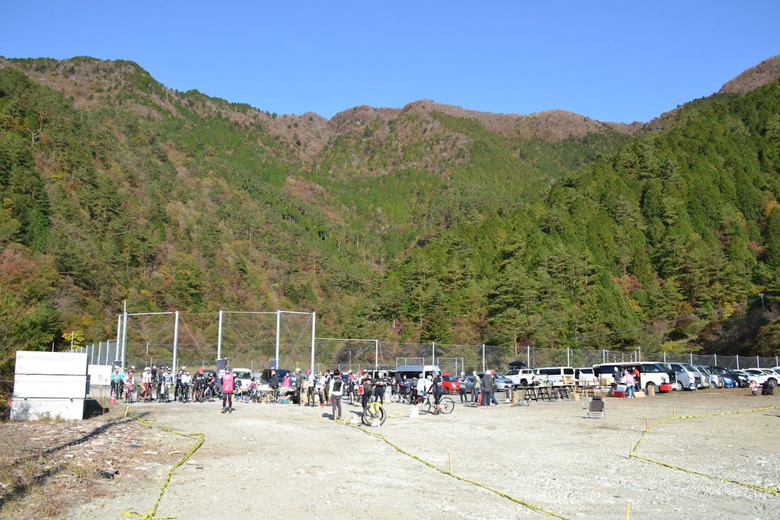 第2回大川グラベルクリテリウムの様子 2020年10月31日