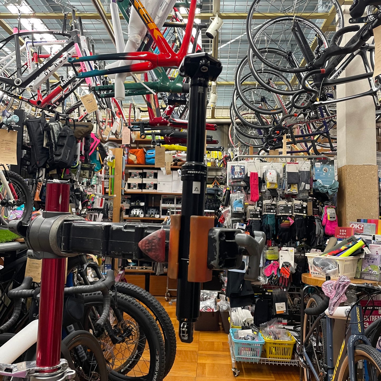 Power Pole Dropper Seat Post