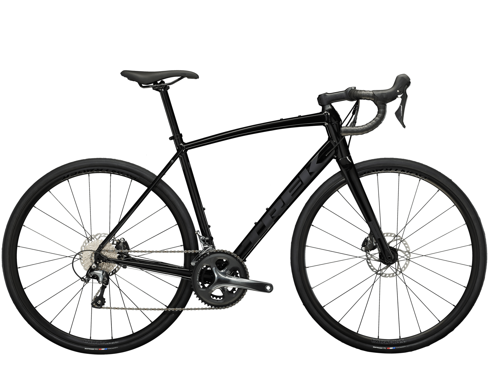TREK DOMANE AL 4 Gen 3 Trek Black - トレック ドマーネAL4 Gen3 トレックブラック 2023年モデル最終サマーセール価格 - 高知の自転車専門店 Cycling Shop ヤマネ