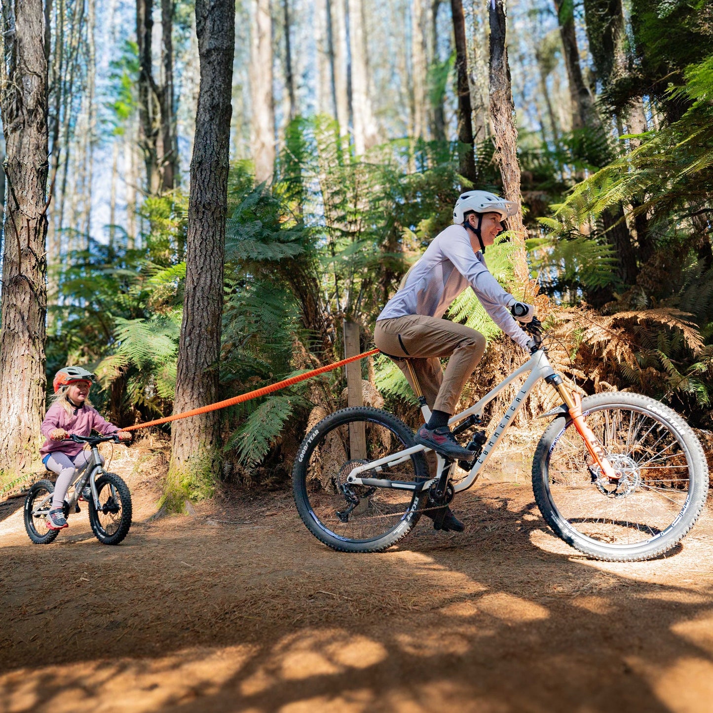 MTB Tow Rope + Hip Pack