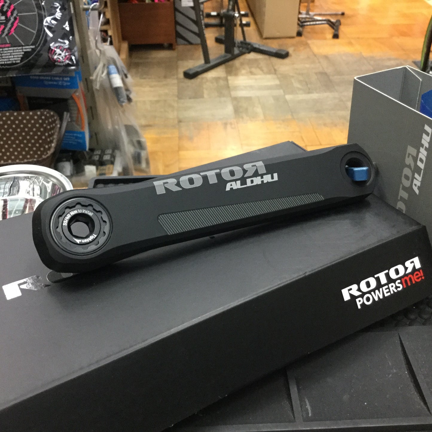 ROTOR ALDHU Crankarm - ローター アルデュークランクアーム - 高知の自転車専門店 Cycling Shop ヤマネ